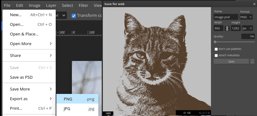 ExportingPNG